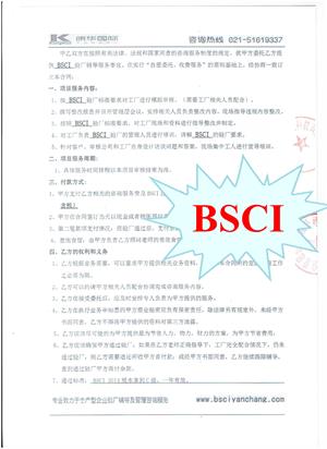 广东xx陶瓷科技与康华合作BSCI验厂咨询