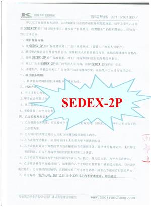 蚌埠XX玩具有限公司与康华合作SEDEX验厂咨询