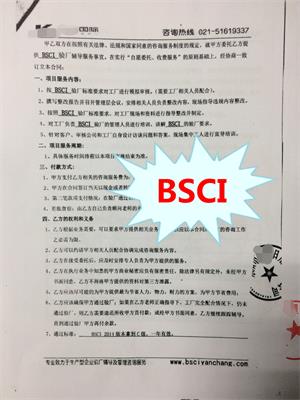 东阳市XX日用品有限公司与康华合作BSCI验厂咨询