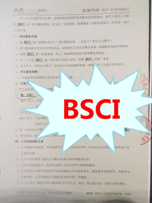 建德市XX纺织品有限公司与康华合作BSCI验厂咨询