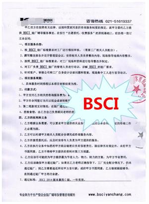 浙江XX体育用品有限公司与康华合作BSCI验厂咨询