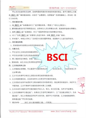 义乌XX日用品有限公司与康华合作BSCI验厂咨询